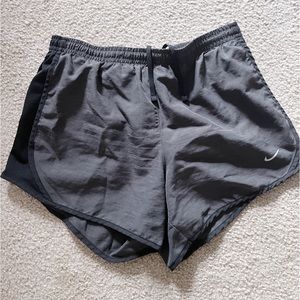 Gray nike women’s shorts